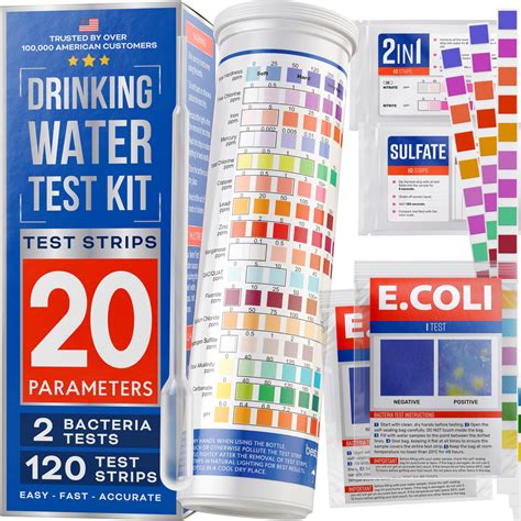 drinking water hardness test strips|kit to check water hardness.